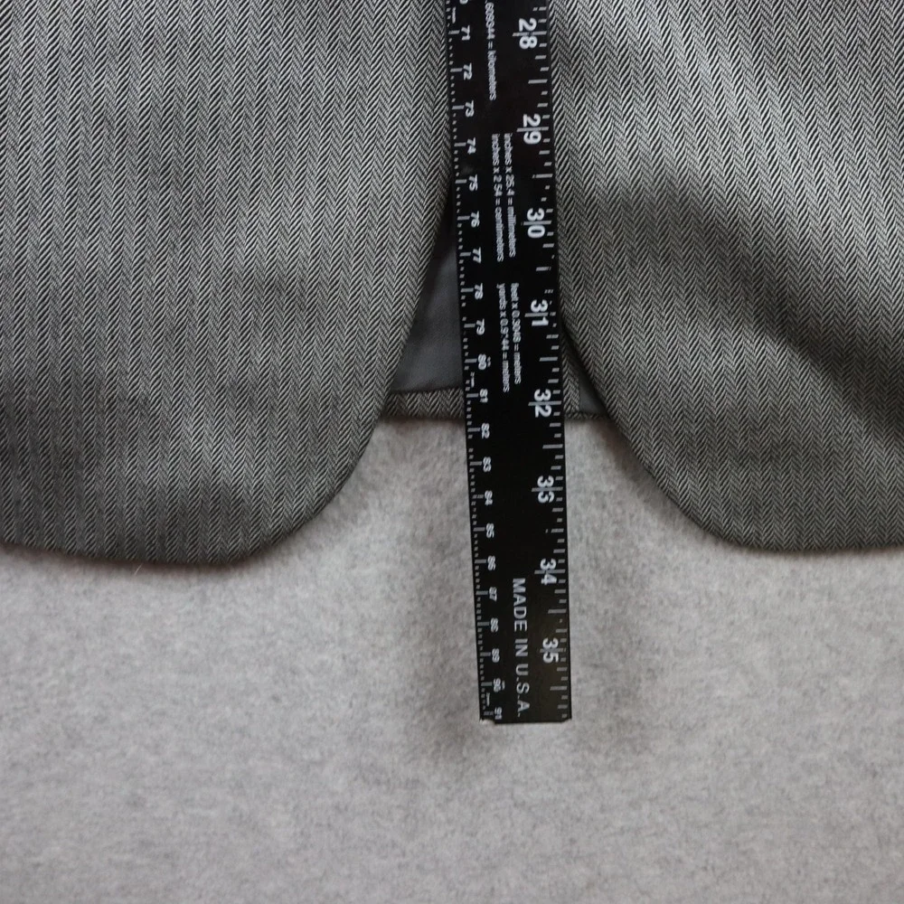 Jos A Bank Blazer Mens‎ 43L Signature Silk/Camel Suit Jacket Coat Formal Gray